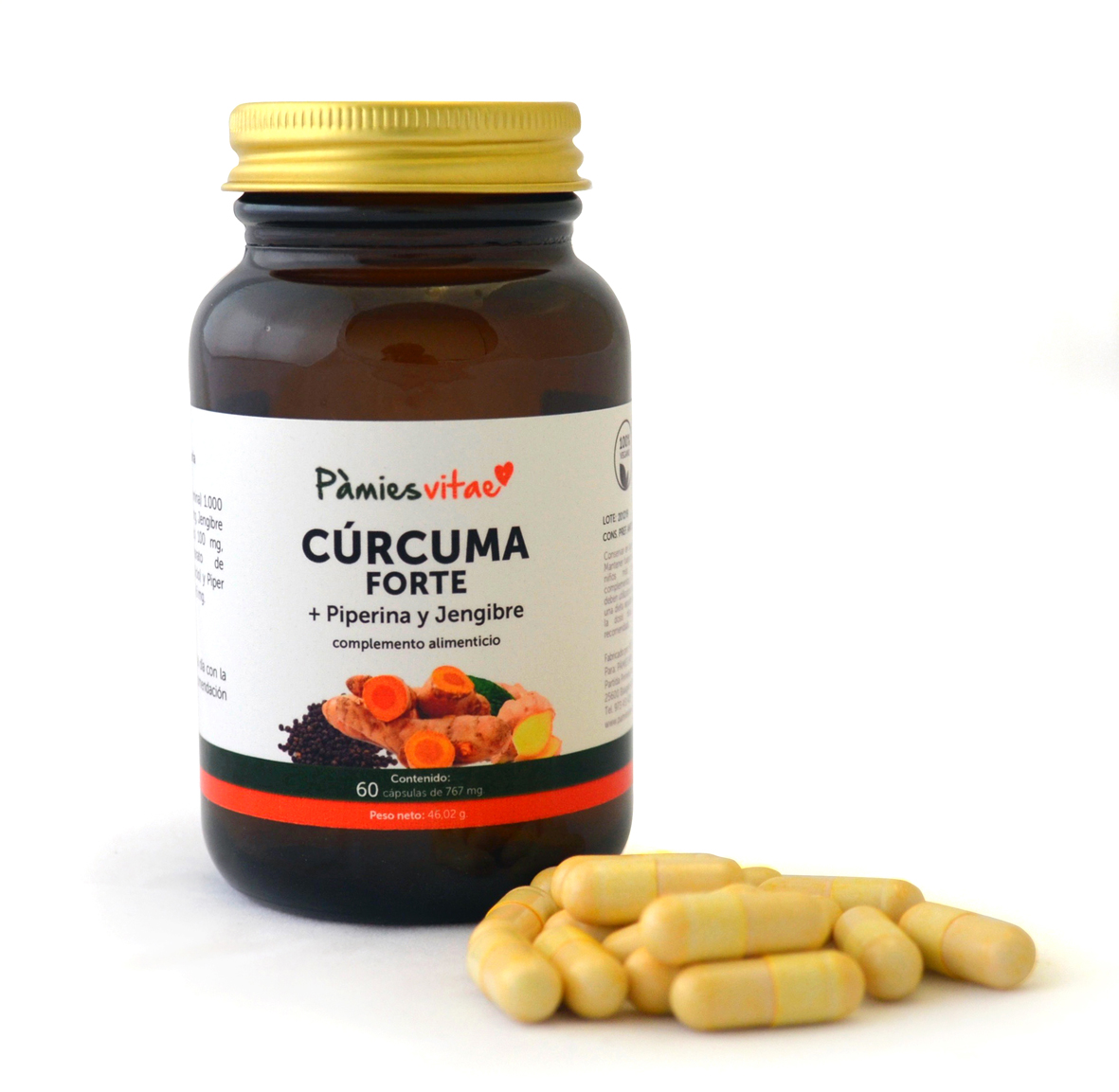 Cúrcuma Forte PV (60 cápsulas)