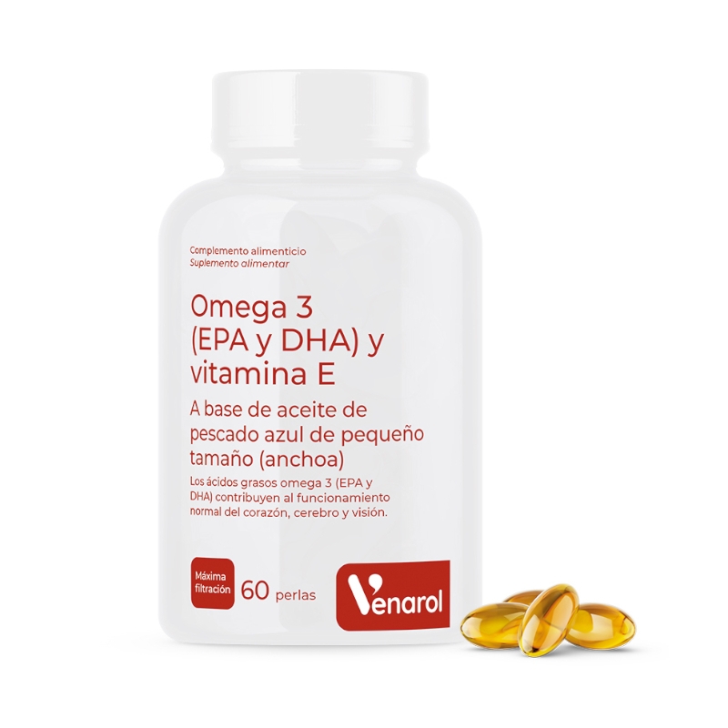 Omega 3 (EPA y DHA) con Vitamina E – Venarol