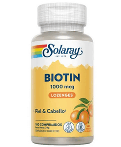 Biotin Piel y Cabello Solaray