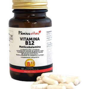 Vitamina B12 – Metilcobalamina (60 cápsulas)