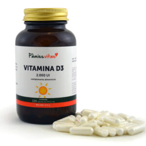 Vitamina D3 PV (120 cápsulas)