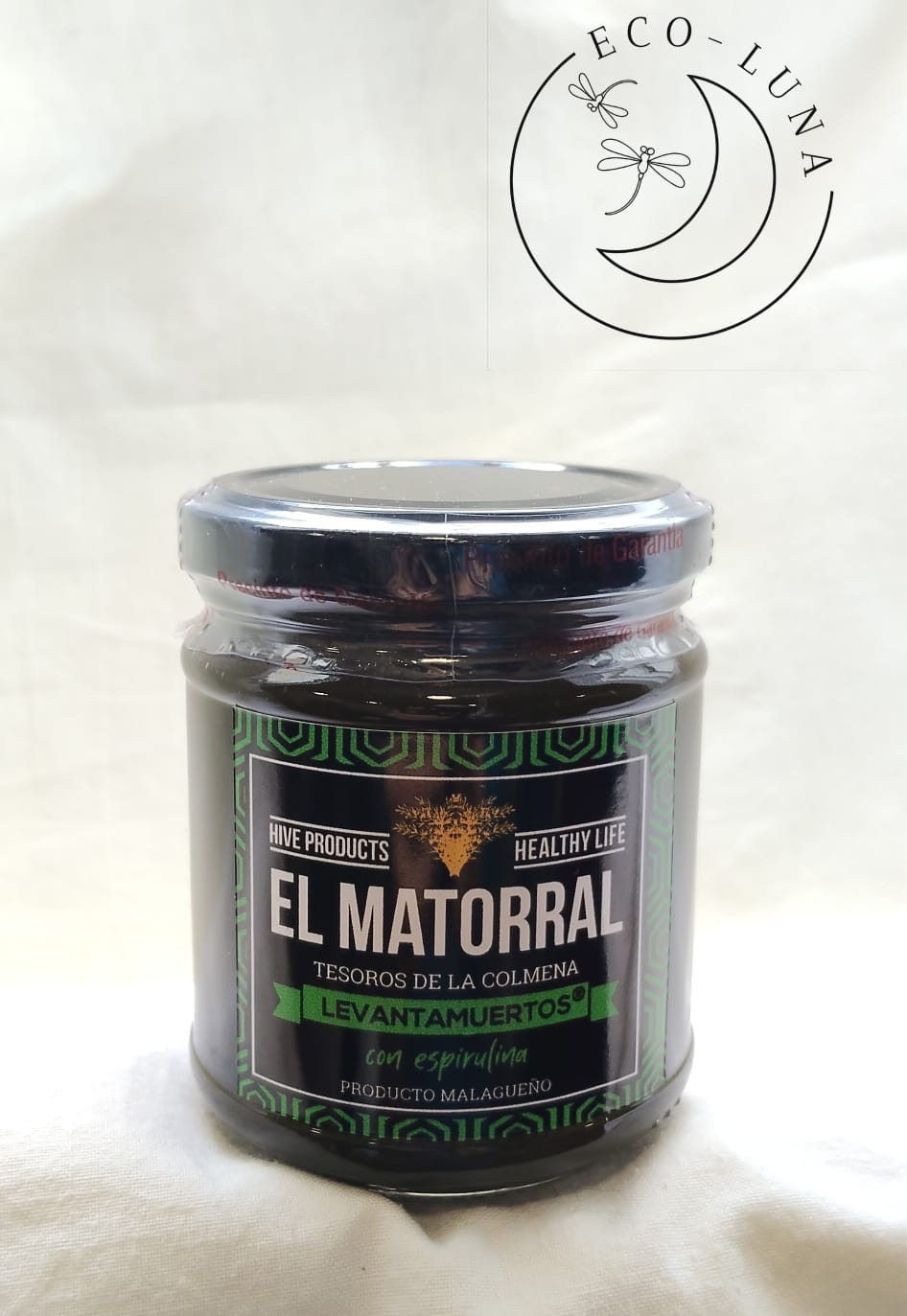 Miel Levantamuertos con Espirulina Matorral Eco