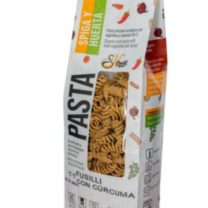Fusilli con cúrcuma artesanal – Espiga Negra